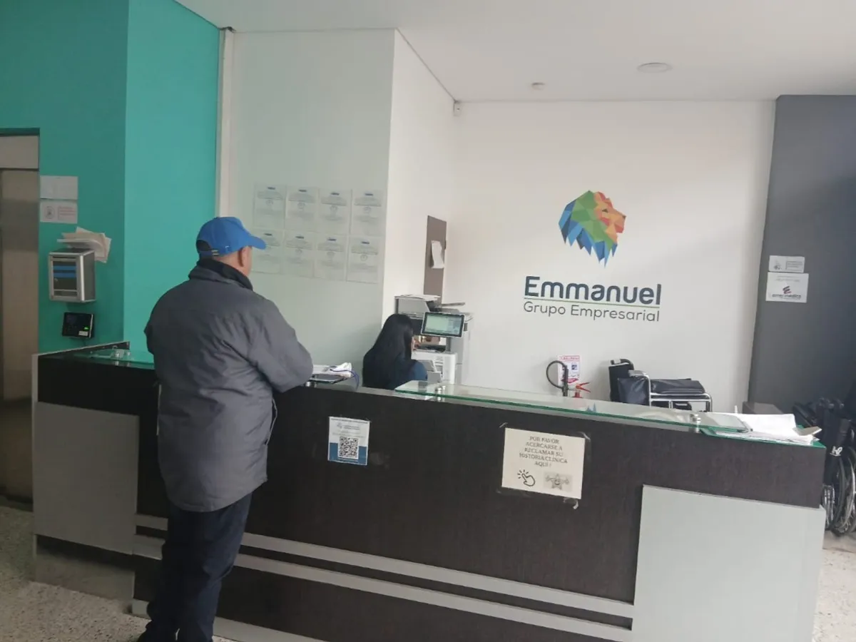 Recepción de la Sede Restrepo
